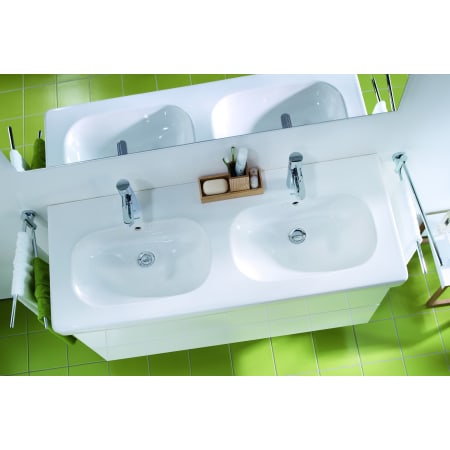 A large image of the Duravit 034812-1HOLE Alternate View