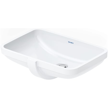 A large image of the Duravit 039549-0HOLE White
