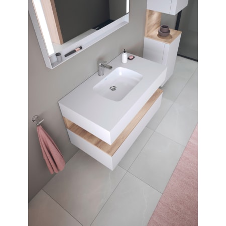 A large image of the Duravit 039848-0HOLE Alternate Image