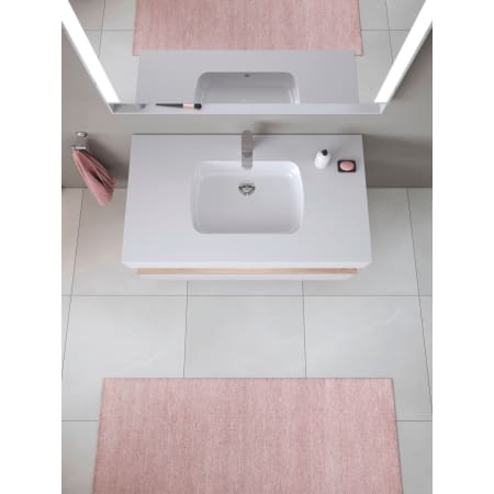 A large image of the Duravit 039848-0HOLE Alternate Image