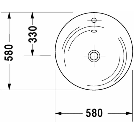 A large image of the Duravit 0406580000 Duravit 0406580000