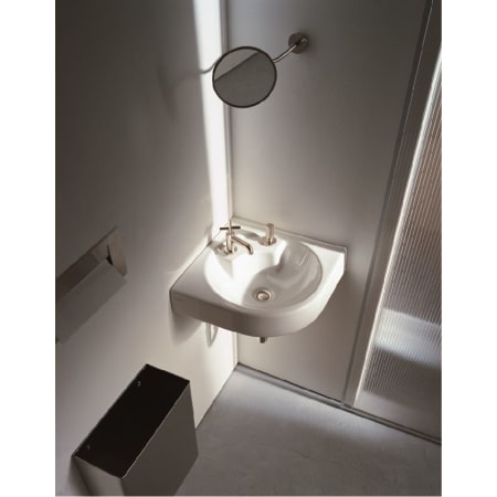 A large image of the Duravit 044845-1HOLE-L Alternate View