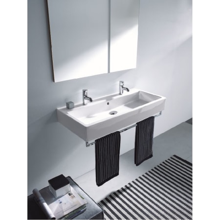 A large image of the Duravit 045410-2HOLE Alternate View