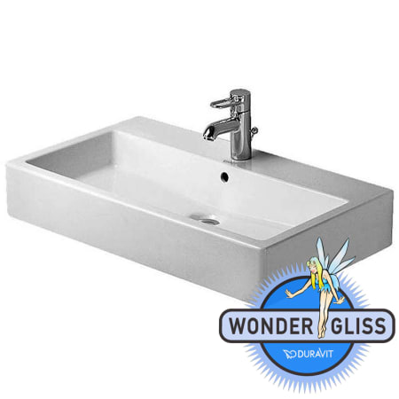 Duravit 04547000001 White Wondergliss Vero 27 1 2 Ceramic Duravit 0454700000