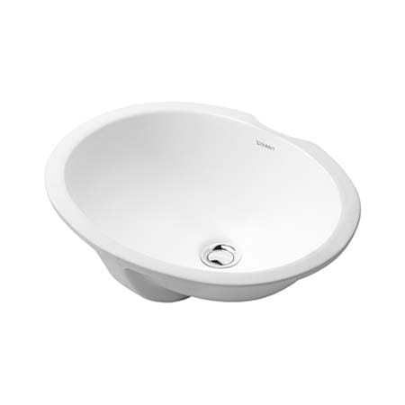 A large image of the Duravit 048157-0HOLE White