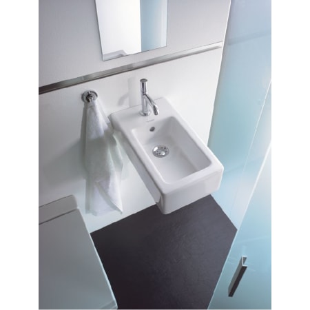 A large image of the Duravit 070225-1HOLE Alternate View