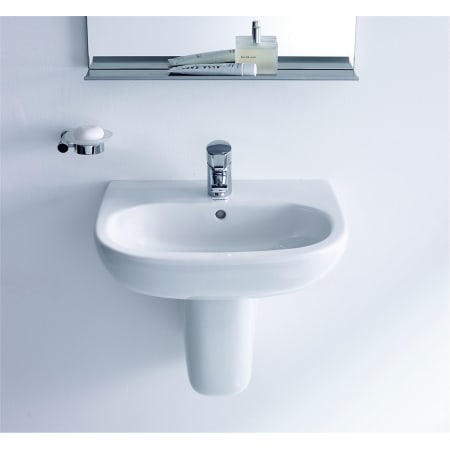 A large image of the Duravit 070545-1HOLE Alternate View