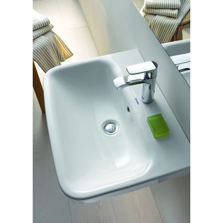 A large image of the Duravit 070845-1HOLE Alternate View