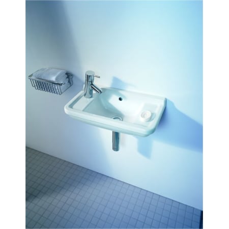 A large image of the Duravit 075150-1HOLE-L Alternate View