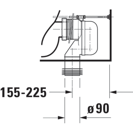 A large image of the Duravit 217009-DUAL Alternate Image