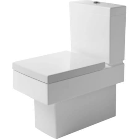 A large image of the Duravit 2116090092 White / WonderGliss