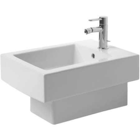 A large image of the Duravit 2239150000 White / WonderGliss
