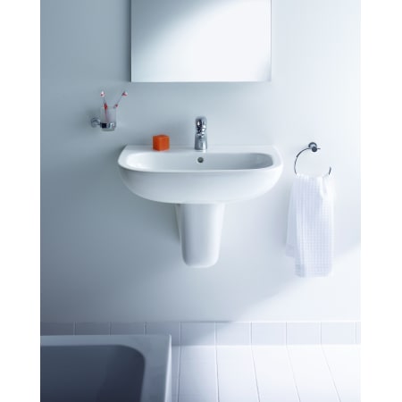 A large image of the Duravit 231055-1HOLE Alternate View