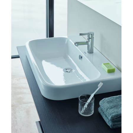 A large image of the Duravit 231865-1HOLE Alternate View