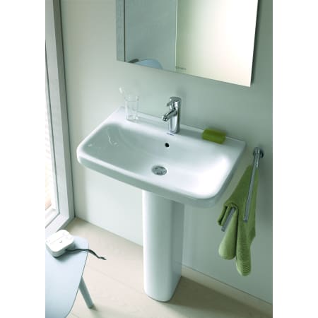 A large image of the Duravit 231960-1HOLE Alternate View