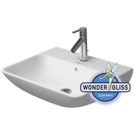 A large image of the Duravit 2335550000 White / WonderGliss