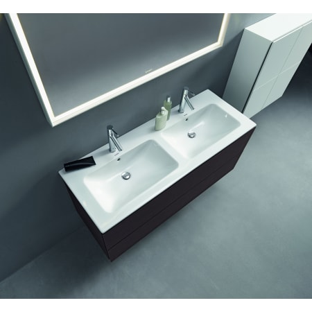A large image of the Duravit 233613-0HOLE Alternate View