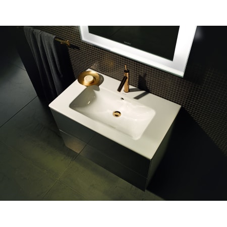 A large image of the Duravit 233663-0HOLE Alternate View