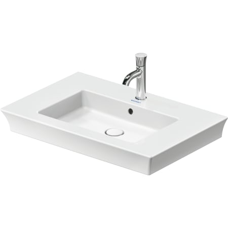 A large image of the Duravit 236375-1HOLE White