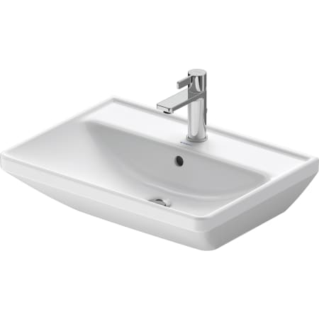 A large image of the Duravit 236660-1HOLE White