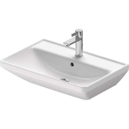 A large image of the Duravit 236665-1HOLE White