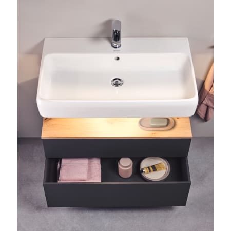 A large image of the Duravit 238280-1HOLE Alternate Image