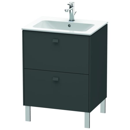 A large image of the Duravit BR4401 Graphite Matte