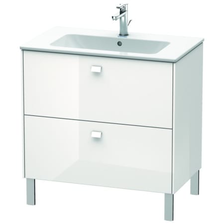 A large image of the Duravit BR4402 White High Gloss