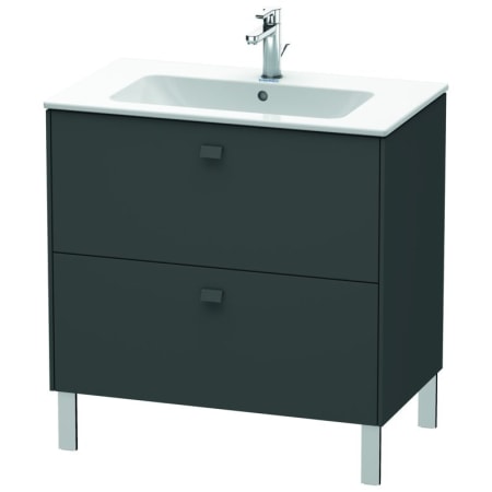 A large image of the Duravit BR4402 Graphite Matte