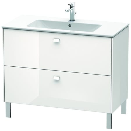 A large image of the Duravit BR4403 White High Gloss