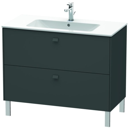 A large image of the Duravit BR4403 Graphite Matte