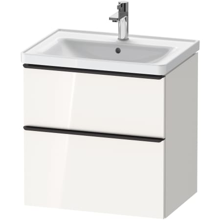 A large image of the Duravit DE43540BD White High Gloss