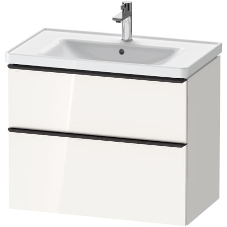 A large image of the Duravit DE43550BD White High Gloss