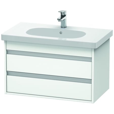 A large image of the Duravit KT6647 White Matte