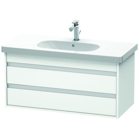 A large image of the Duravit KT6648 White Matte