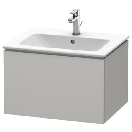 A large image of the Duravit LC6140 Concrete Gray Matte