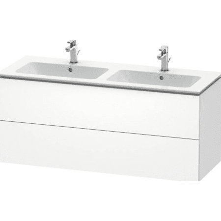 A large image of the Duravit LC6258 White Matte