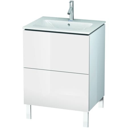 A large image of the Duravit LC6625 White High Gloss (Decor)