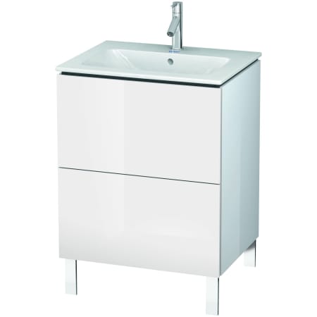 A large image of the Duravit LC6625 White High Gloss Lacquer
