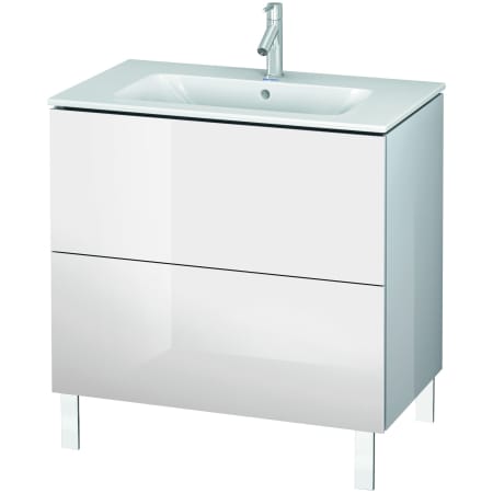 A large image of the Duravit LC6626 White High Gloss (Decor)