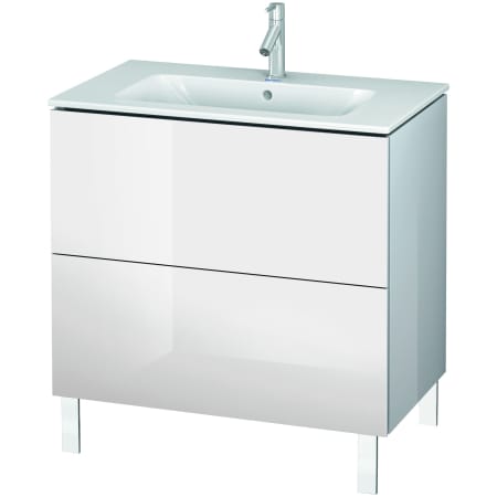 A large image of the Duravit LC6626 White High Gloss Lacquer