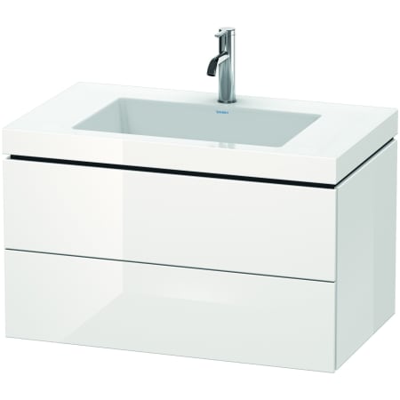 A large image of the Duravit LC6927 White High Gloss (Decor)
