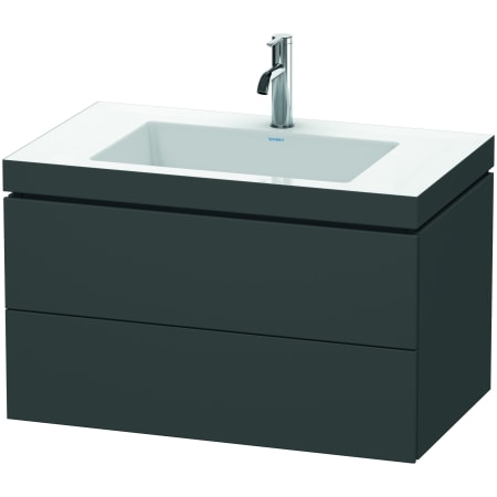 A large image of the Duravit LC6927 Graphite Matte