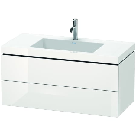 A large image of the Duravit LC6928 White High Gloss (Decor)