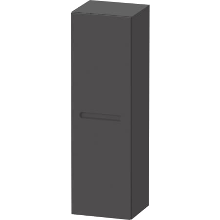 A large image of the Duravit N11308L Graphite Matte
