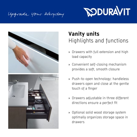 A large image of the Duravit WT4351 Alternate Image