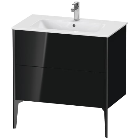 A large image of the Duravit XV44820B2 Black