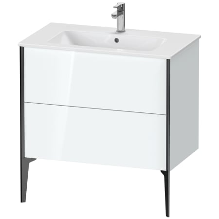 A large image of the Duravit XV44820B2 White High Gloss (lacquer)