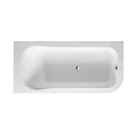A large image of the Duravit 710288051551090 White Alpine