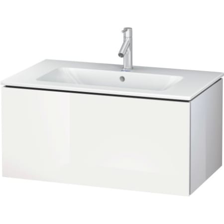 A large image of the Duravit LC6141 White High Gloss Lacquer